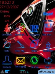 Alfa 156 neon design